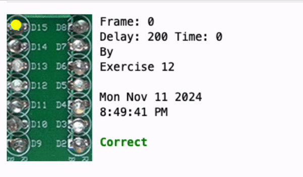Exercise 12 animation